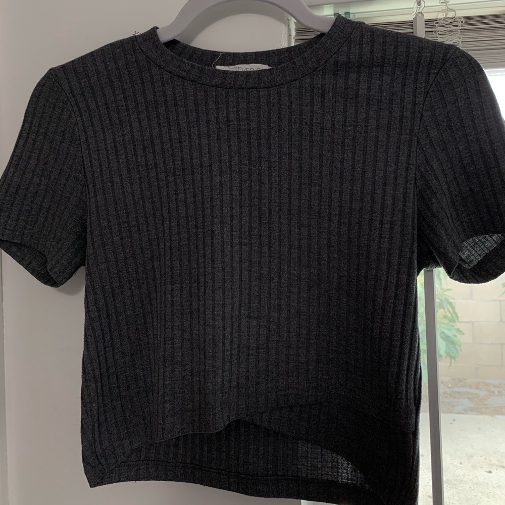 Light Grey Croptop